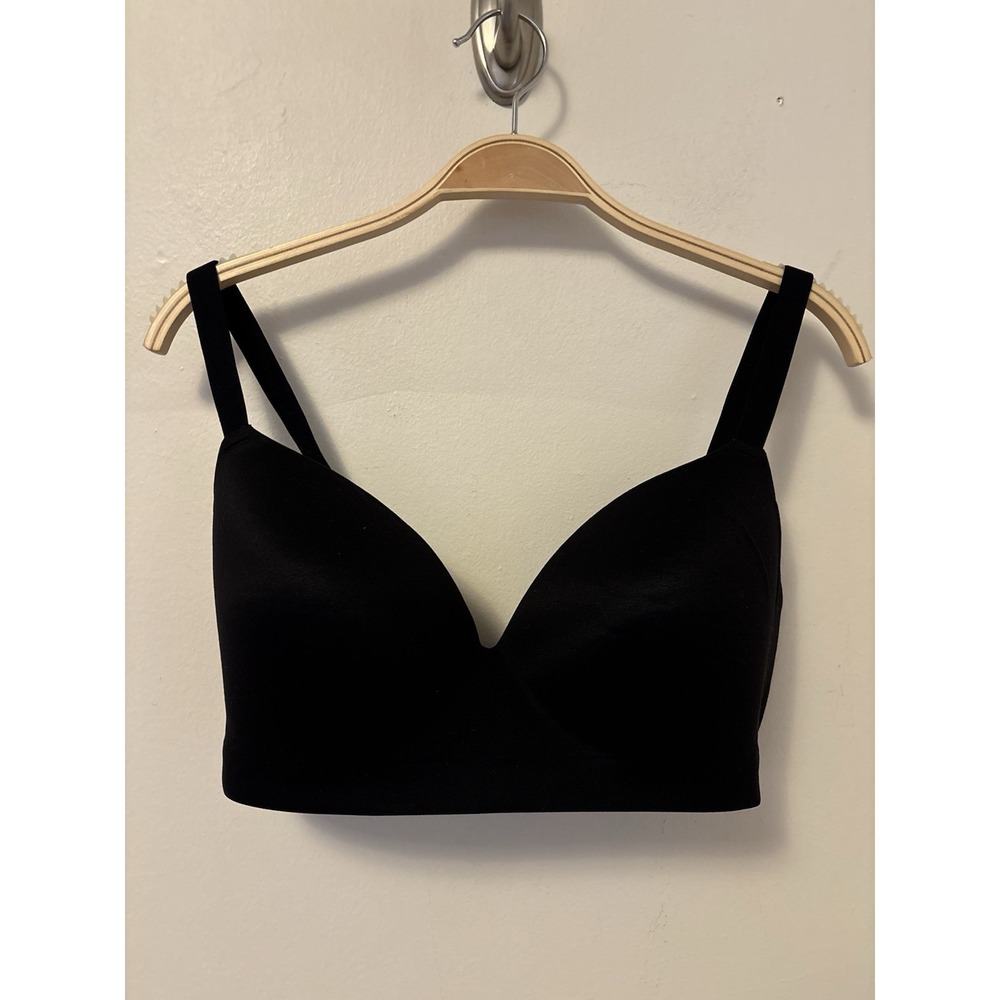Soma Enbliss Wireless Bra 38D Black Padded Soft